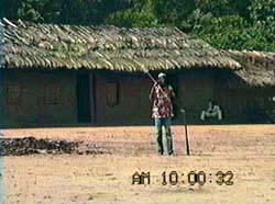 Baohanda, a village elder, speaks bonango